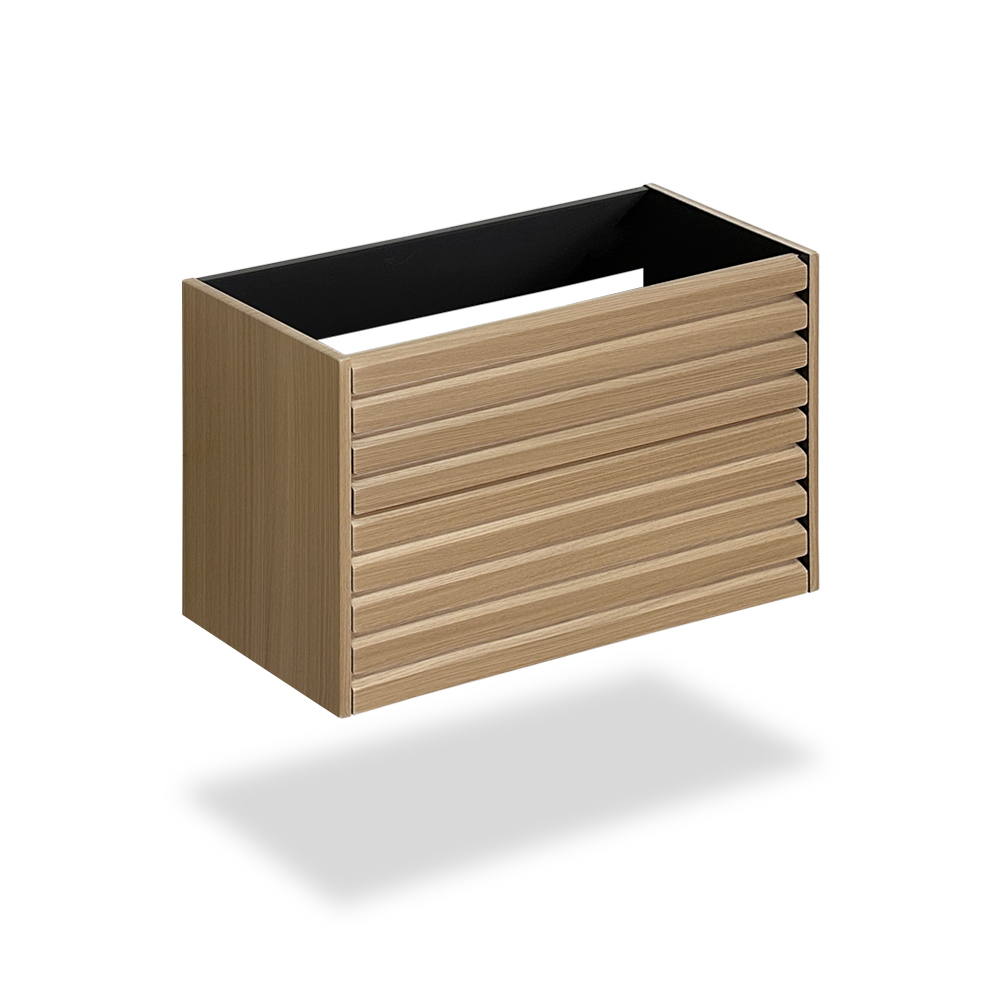 32" Beige Wall-mount Vanity