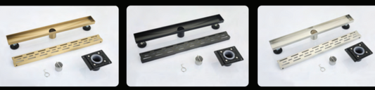 24" Linear Shower Drains